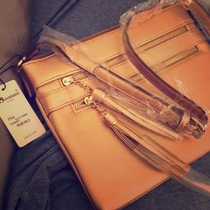 Rose gold purse